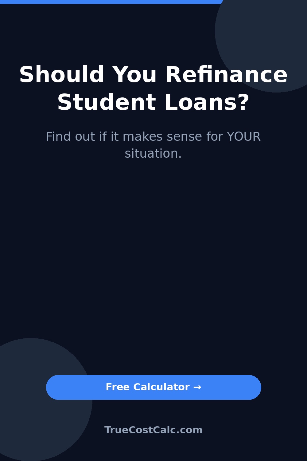 Student Loan Refinancing Pin